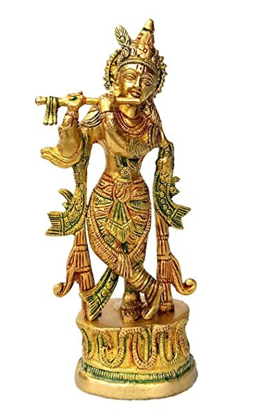 A Lord Krishna murti is a statue or an idol depicting Lord Krishna one of the most widely worshipped Hindu deities Lord Krishna is considered to be the eighth avatar of Lord Vishnu and is known for his teachings divine love and mischievous nature